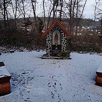 Der Bildstock am Rothenberg im Winter