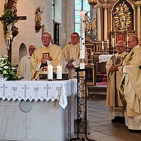 Goldenes Priesterjubiläum von Pfr. Anton Jonietz